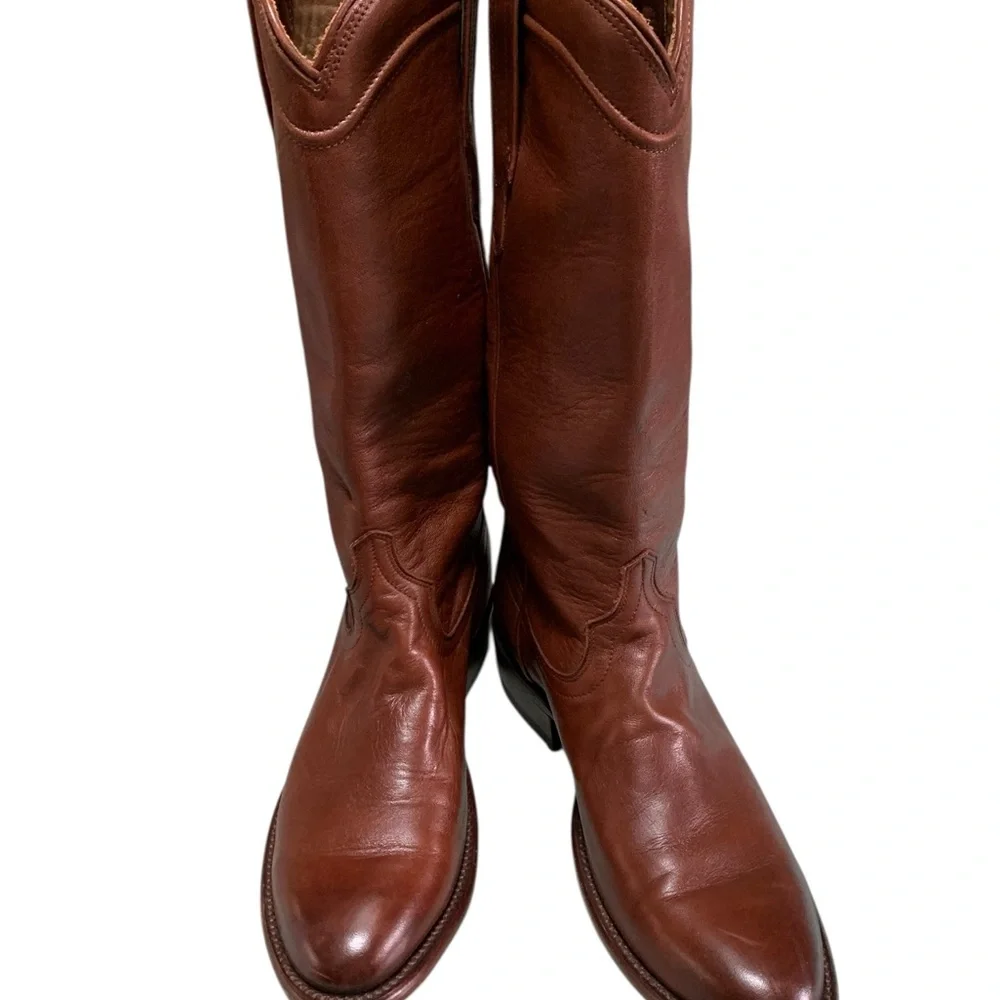 Tecovas The Harper Calf Skin Leather Boots- 8 EUC!! - Picture 2 of 12